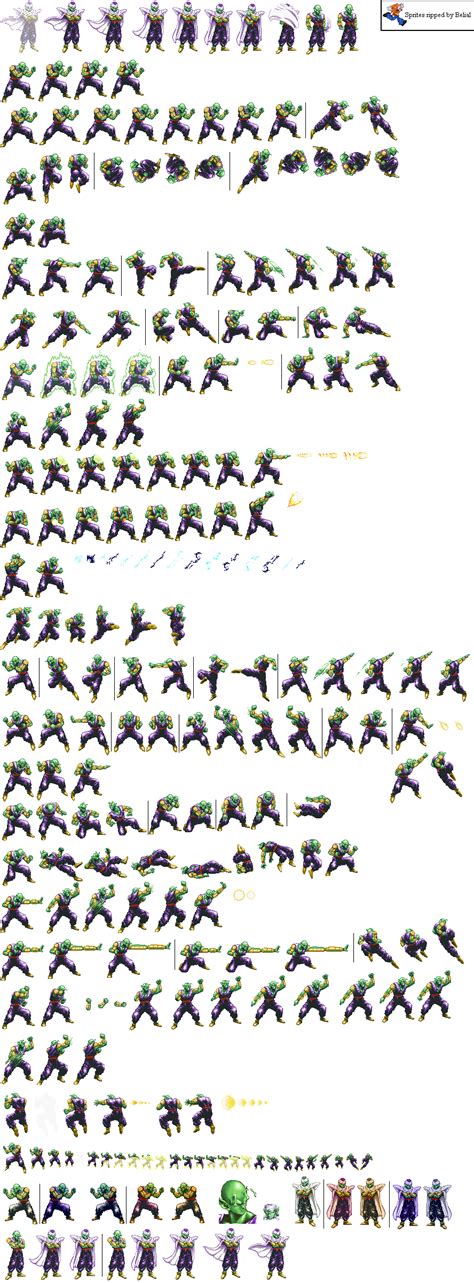 Dragon Ball Z Hyper Dimension Piccolo Sprites