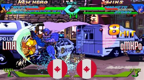 Xmvsf Lmx Ca Vs Omkpo Ca X Men Vs Street Fighter Fightcade Dec