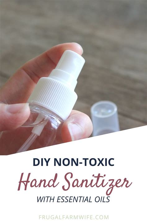 Diy Homemade Hand Sanitizer With Essential Oils Frugal Farm Wife Essential Oils Oils Hand