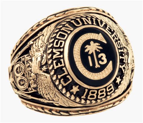 Clemson University Ring , Png Download - Clemson Mens Class Ring , Free Transparent Clipart ...