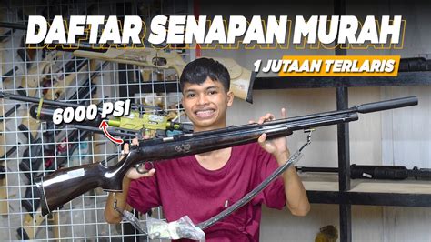 MULAI 1 JUTAAN DAFTAR HARGA SENAPAN ANGIN PCP TERMURAH DAN TERBAIK