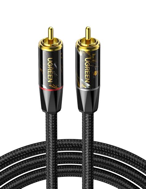 Ugreen Digital Audio Coaxial Cable Rca Phono S Pdif Hi Fi Dolby Dts