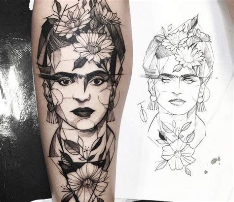 Frida Kahlo Tattoo By Fredao Oliveira Post 14252