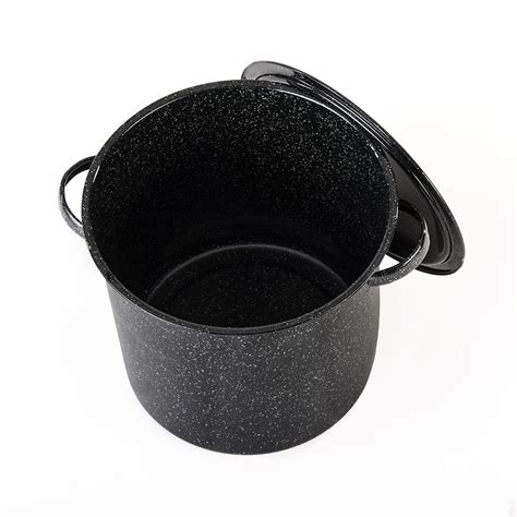 Olla Recta Cinsa Recta Con Tapa 20 Cm Negro Atelier Yuwa Ciao Jp