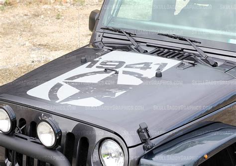 Amazon Military Star Hood Decal Sticker To Fit Jeep Wrangler