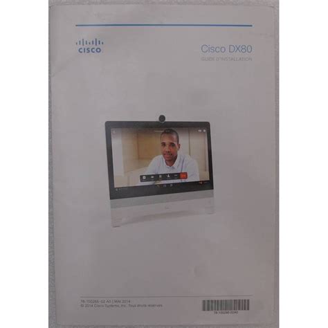 Cisco Webex Dx80 Full Hd Multi Touch 23 Cp Dx80 K9 V13 Ordi Spare