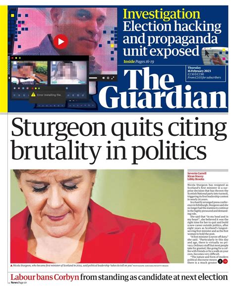 The Guardian Newspaper Thursday February 16 2023 Back Issue