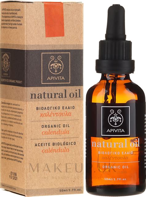 Apivita Aromatherapy Organic Calendula Oil Natural Calendula Oil