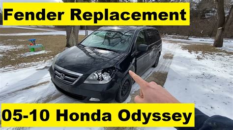 Fender Replacement Honda Odyssey 05 06 07 08 09 10 2005 2006 2007 2008