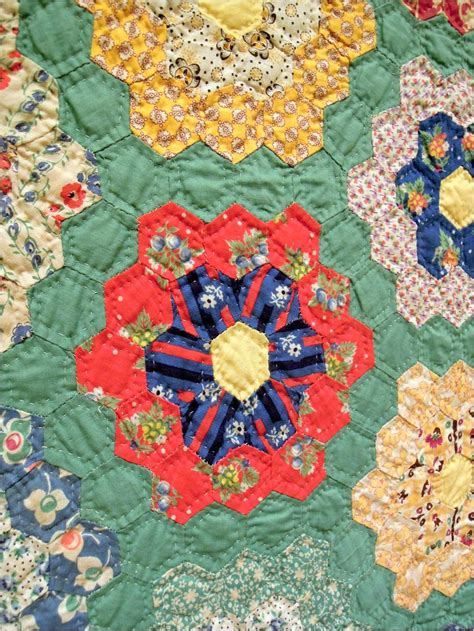 Quilt Inspiration Grandmother S Flower Garden