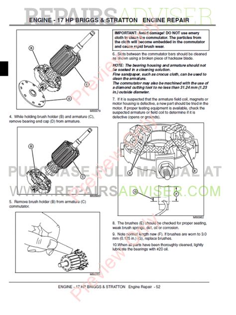 John Deere L130 Lawn Tractor Maintenance Guide And Parts List Images