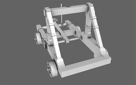 3D Roman Catapult Model - TurboSquid 1171760