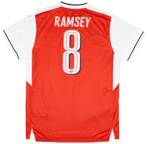 Arsenal Home Shirt Ramsey L