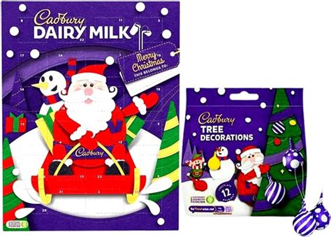 Chocolate Advent Calendar Bundle With Cadbury Dairy Milk Advent