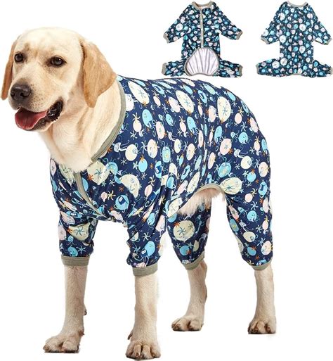 Lovinpet Pijama Gigante Para Perro Estampado De Medusas Y Estrellas De