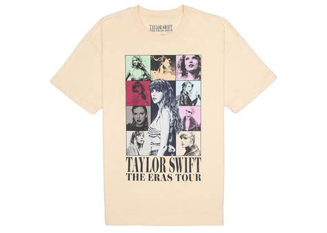 Taylor Swift The Eras Tour T Shirt Beige Ss23 Fr