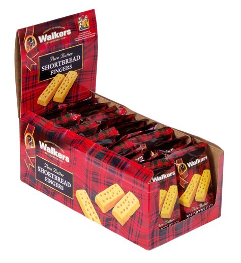 Walkers Shortbread Fingers Traditional Pure Butter Shortbread 12