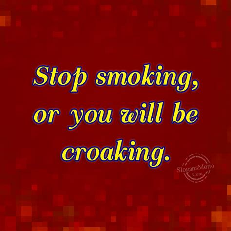 Anti Smoking Slogans - Page 2