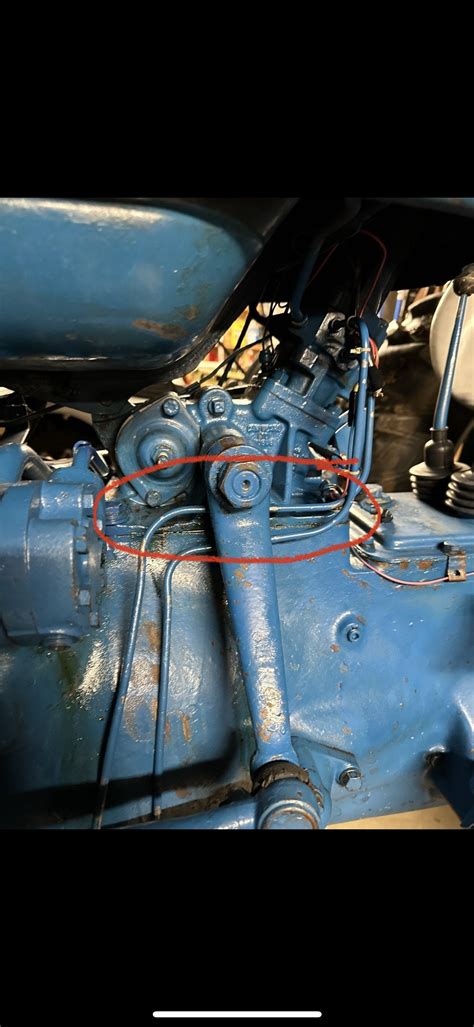 Ford 3000 Leak Under Steering Column Tractor Forum