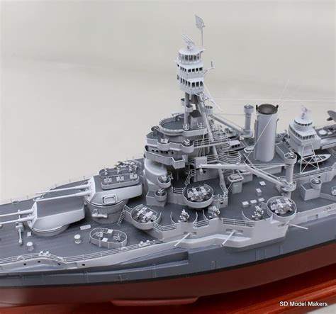 SD Model Makers: Recently completed - 35” Battleship Model – USS Texas ...