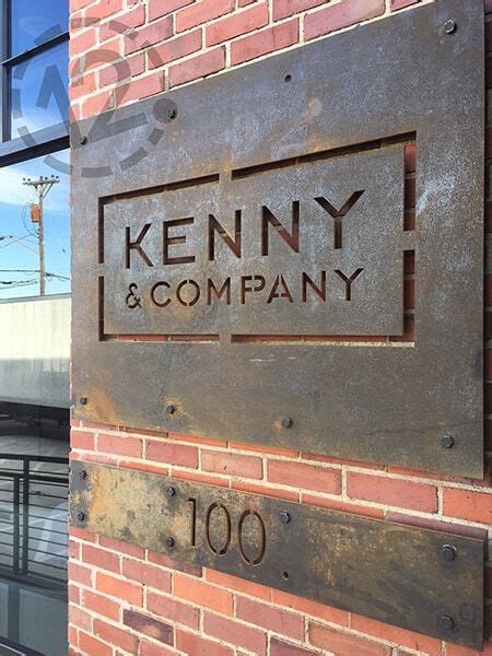 Industrial Custom Signs Add Character To Historic Nashville Warehouse