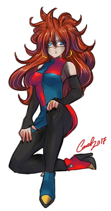 Android 21 One Of The Hottest Female Characters In Dbz Dragon Ball Dragon Ball Super Art