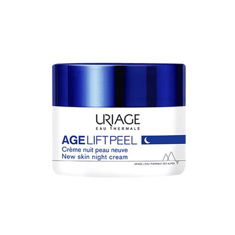 Uriage Age Lift Peel Crema Viso Notte Peeling Anti Età 50 ml Farmacia