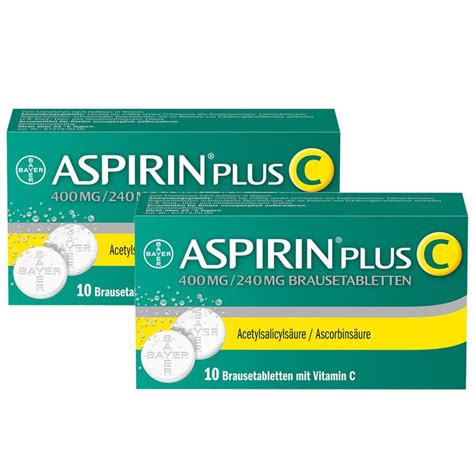 Aspirin C Brausetabletten 2x10 St Shop Apotheke