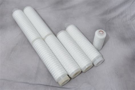 Microfiber Round High Efficiency 20 PP Pleated 0 45 Micron Filter