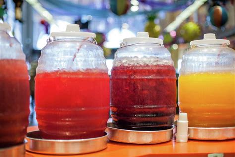 Aguas Frescas Enjoying Quenching Fresh Waters Of Summer