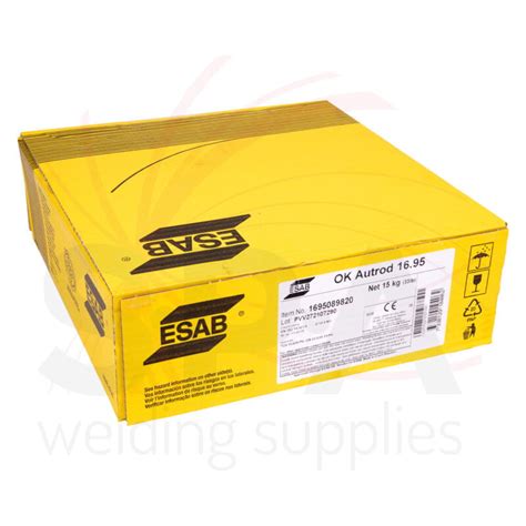 ESAB OK Autrod 16 95 307 Stainless Steel 1 0mm 15kg SPA Welding Supplies