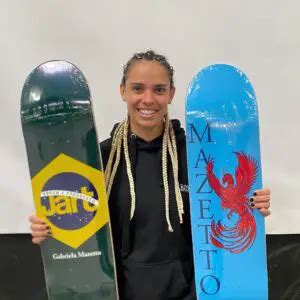 Gabriela Mazetto Now Pro For Jart Skateboards Skate World Skateboard