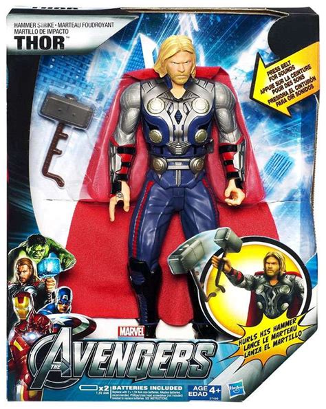 Avengers Thor Deluxe Action Figure Hammer Strike Hasbro Toys Toywiz