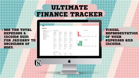 Ultimate Finance Tracker Notion Template Finance Dashboard Etsy