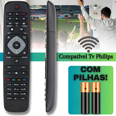 Controle Remoto para TV Philips Universal LCD LED SMART Escorrega o Preço