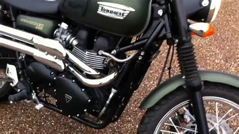 Classic British Triumph 900 Scrambler Motorcycle For Sale Via Ebay With