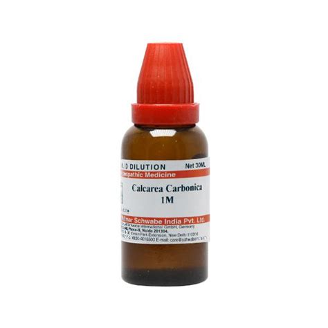 Buy Dr Willmar Schwabe Calcarea Carbonica M Liquid Ml Online At