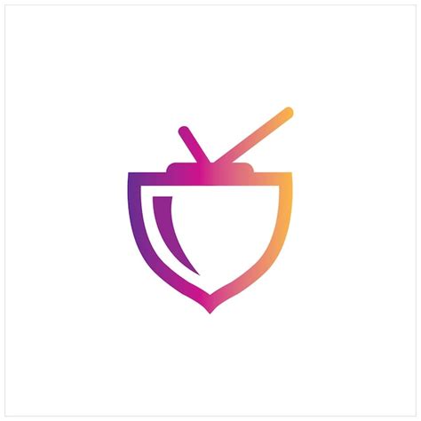 Premium Vector | A colorful logo for a tv show called the tv show.