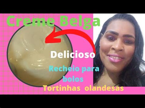 Como Fazer Creme Belga YouTube