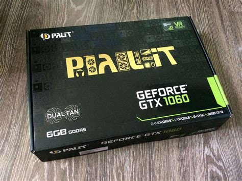 Видеокарта Palit GeForce GTX 1060 Dual 6G — купить в интернет-магазине ...