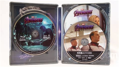 Avengers Endgame 4K Blu Ray Best Buy Exclusive SteelBook