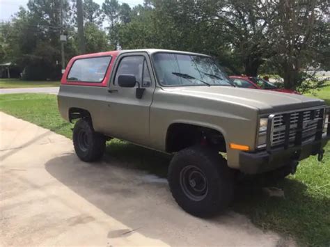 1986 Chevy K5 Blazer Diesel For Sale