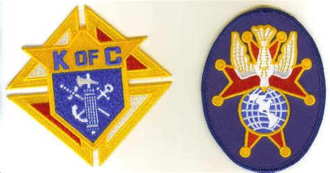 Kofc Embroidered Emblems Kofc Embroidered Patches