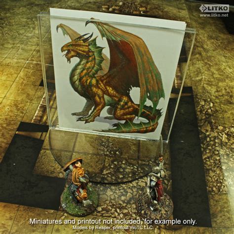 Litko Paper Figure Stands — Litko Game Accessories
