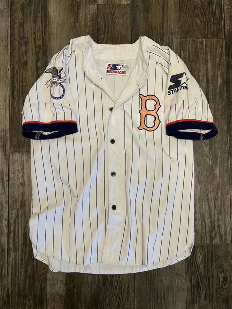 Vintage Vintage Boston Red Sox Jersey Starter MLB Pinstripe | Grailed