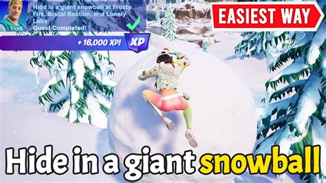 Hide In A Giant Snowball At Frosty Firs Brutal Bastion And Lonely