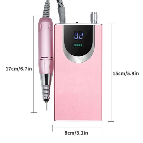 Buy Maijiabao 35000RPM Rechargeable Electric Manicure Nail Drill