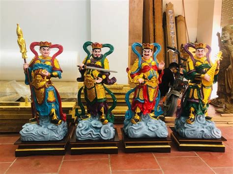 Ý Nghĩa Phật Pháp Của Tượng Tứ đại Thiên Vương đứng