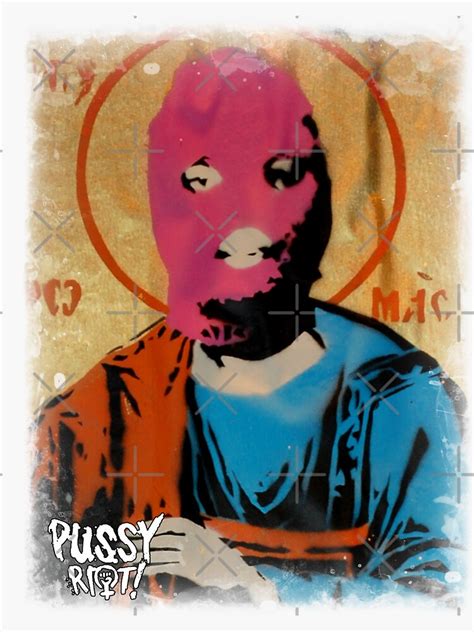 Best Pussy Riot Art Sticker By Bonsailantana Redbubble