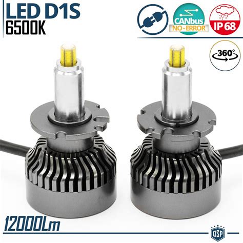 D1S LED Kit Conversion From Xenon HID To LED Bulbs Plug Play